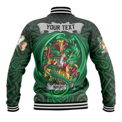 Abbott Baseball Jackets The Green Dragon Of Ireland Style