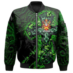 Abbott Bomber Jackets Celtic Cross And Dragon Style