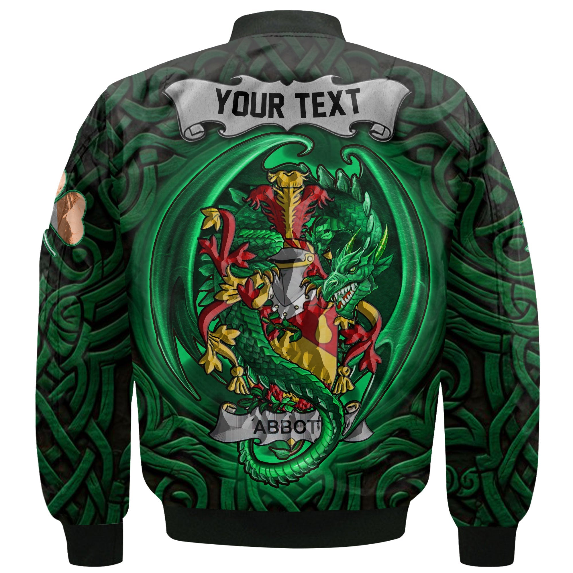 Abbott Bomber Jackets The Green Dragon Of Ireland Style