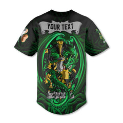 Abraham Baseball Jerseys The Green Dragon Of Ireland Style