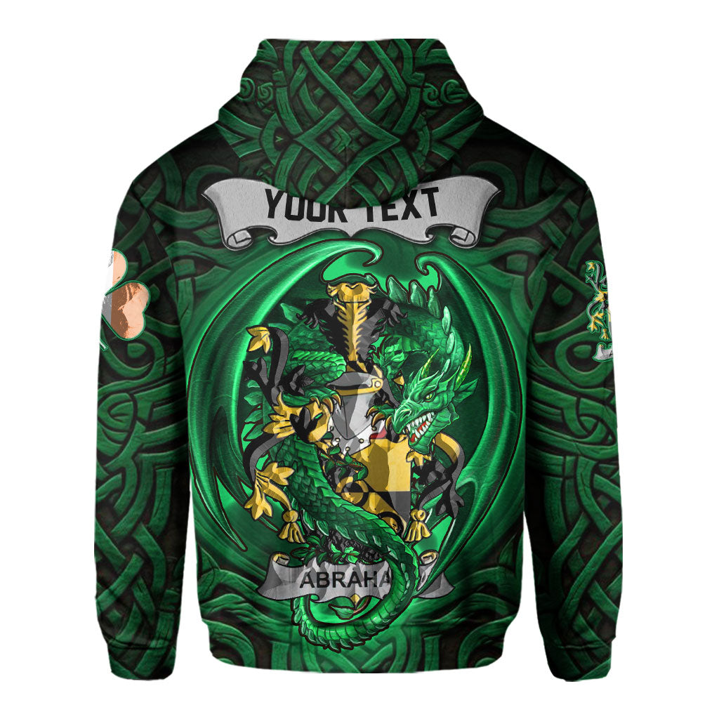 Abraham Hoodies The Green Dragon Of Ireland Style