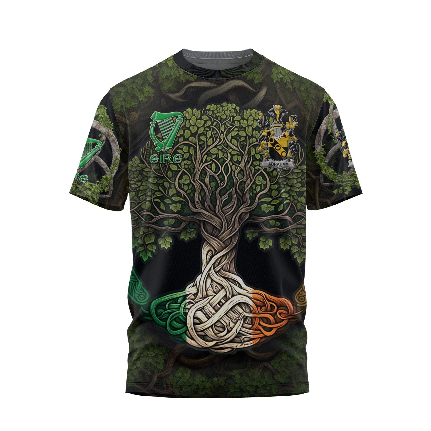 Abraham T-Shirts Ireland Is My Root Style