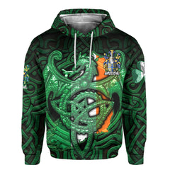 Acotes Hoodies The Green Dragon Of Ireland Style