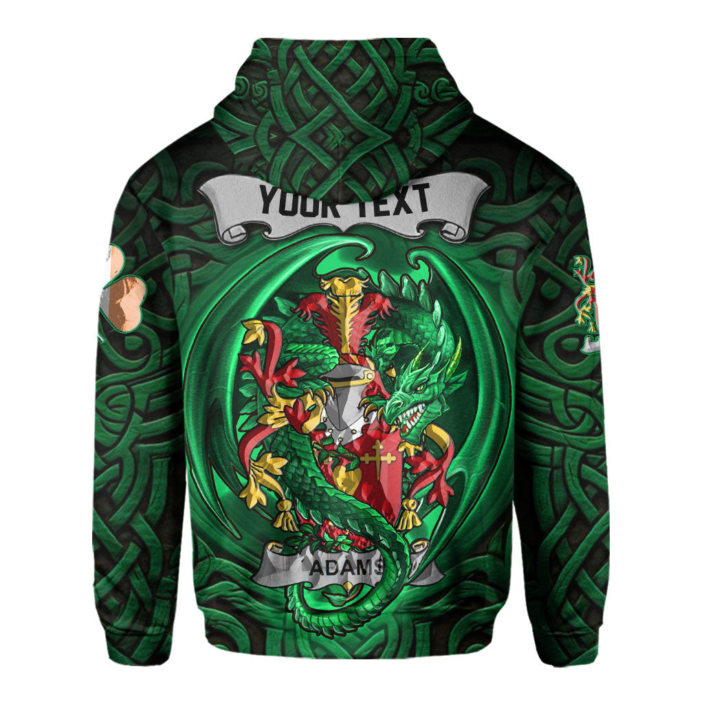 Adams Hoodies The Green Dragon Of Ireland Style