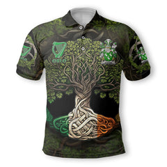 Aherne or Mulhern Polo Shirts Ireland Is My Root Style