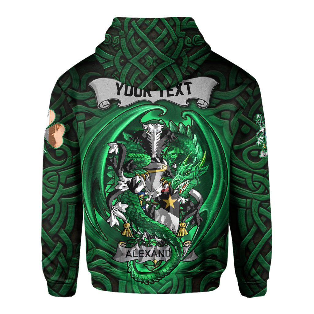 Alexander Hoodies The Green Dragon Of Ireland Style