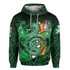 Algeo Hoodies The Green Dragon Of Ireland Style