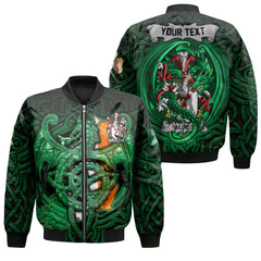 Algeo Bomber Jackets The Green Dragon Of Ireland Style