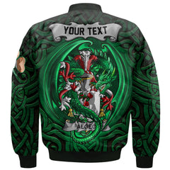 Algeo Bomber Jackets The Green Dragon Of Ireland Style