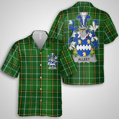 Alleet Hawaiian Shirts Crest And National Plaid Style