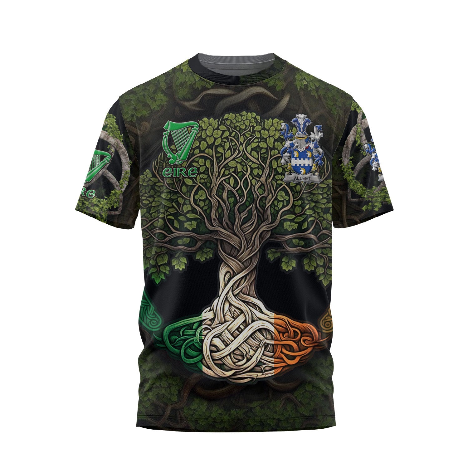 Alleet T-Shirts Ireland Is My Root Style