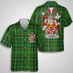 Allen Hawaiian Shirts Crest And National Plaid Style