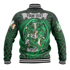 Ancketill Baseball Jackets The Green Dragon Of Ireland Style