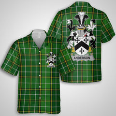 Anderson Hawaiian Shirts Crest And National Plaid Style