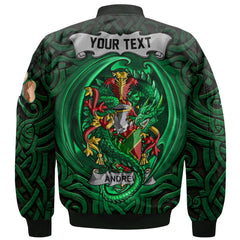 Andrew Bomber Jackets The Green Dragon Of Ireland Style