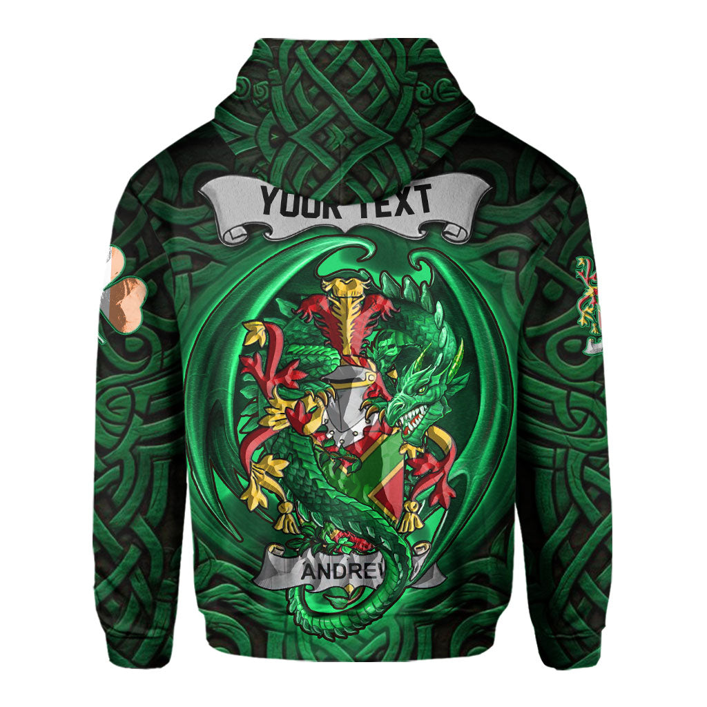 Andrew Hoodies The Green Dragon Of Ireland Style