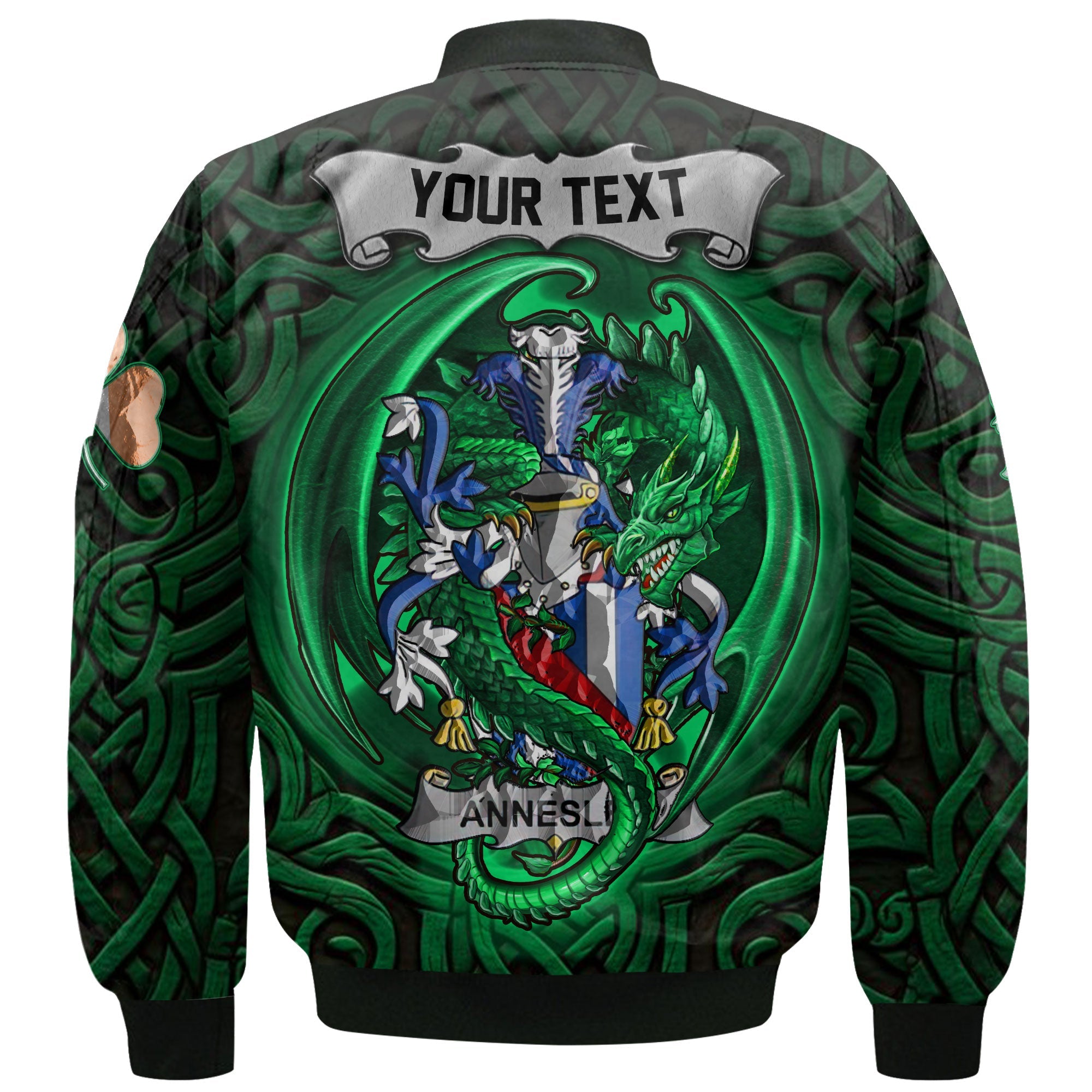 Annesley Bomber Jackets The Green Dragon Of Ireland Style