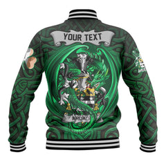 Ardagh Baseball Jackets The Green Dragon Of Ireland Style