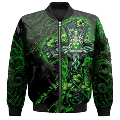 Aries Bomber Jackets Celtic Cross And Dragon Style