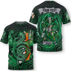 Aries T-Shirts The Green Dragon Of Ireland Style