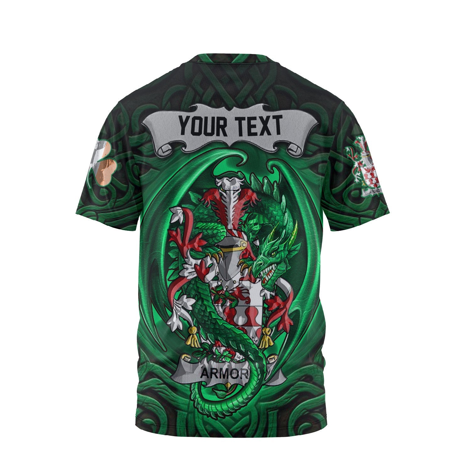 Armory T-Shirts The Green Dragon Of Ireland Style