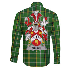 Arthur Long Sleeve Button Shirts Crest And National Plaid Style