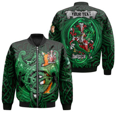 Ash Bomber Jackets The Green Dragon Of Ireland Style