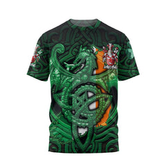 Ash T-Shirts The Green Dragon Of Ireland Style