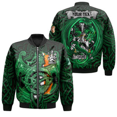 Ashe Bomber Jackets The Green Dragon Of Ireland Style