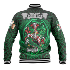 Athy Baseball Jackets The Green Dragon Of Ireland Style