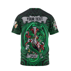 Athy T-Shirts The Green Dragon Of Ireland Style