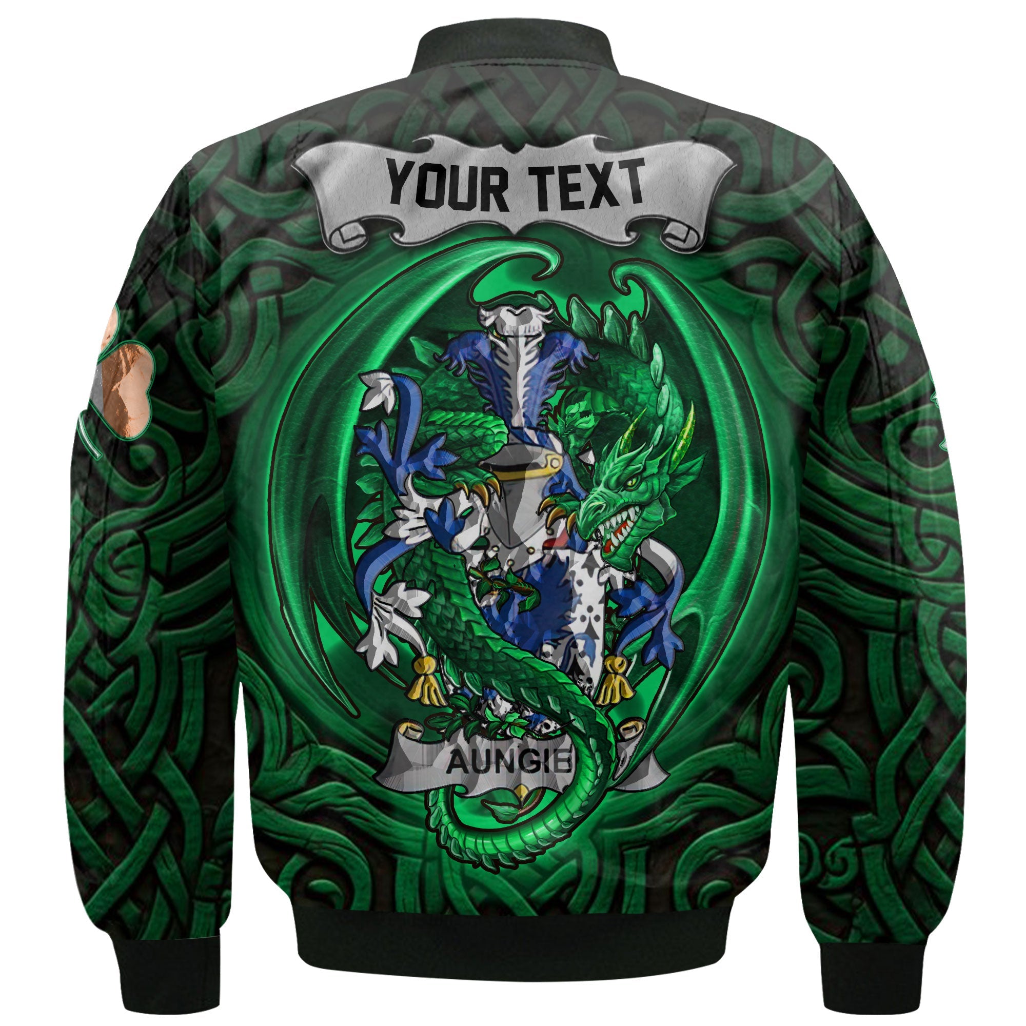 Aungier Bomber Jackets The Green Dragon Of Ireland Style