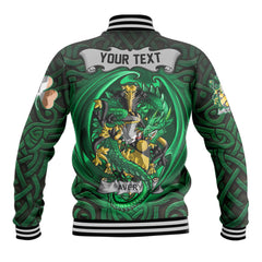 Avery Baseball Jackets The Green Dragon Of Ireland Style