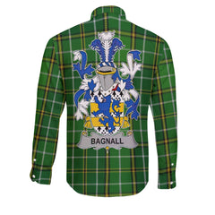 Bagnall Long Sleeve Button Shirts Crest And National Plaid Style