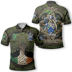 Bagot Polo Shirts Ireland Is My Root Style