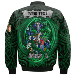 Bagwell Bomber Jackets The Green Dragon Of Ireland Style