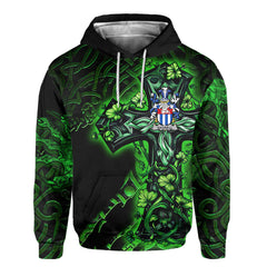 Bagwell Hoodies Celtic Cross And Dragon Style