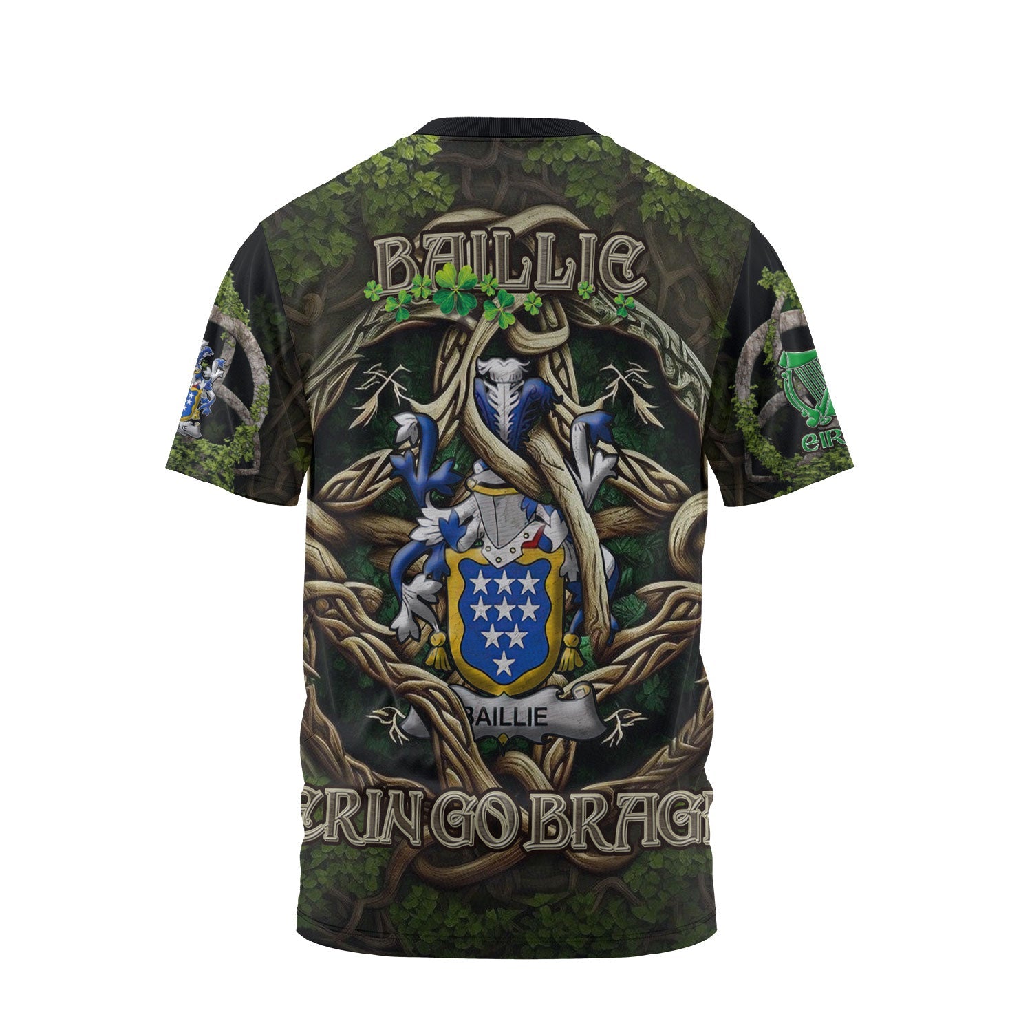 Baillie T-Shirts Ireland Is My Root Style