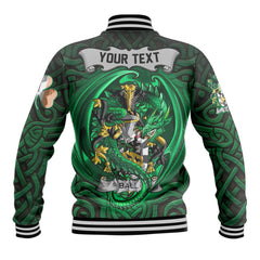 Ball Baseball Jackets The Green Dragon Of Ireland Style