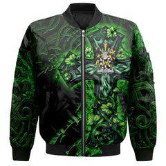 Ball Bomber Jackets Celtic Cross And Dragon Style