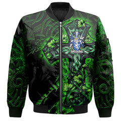 Balle Bomber Jackets Celtic Cross And Dragon Style