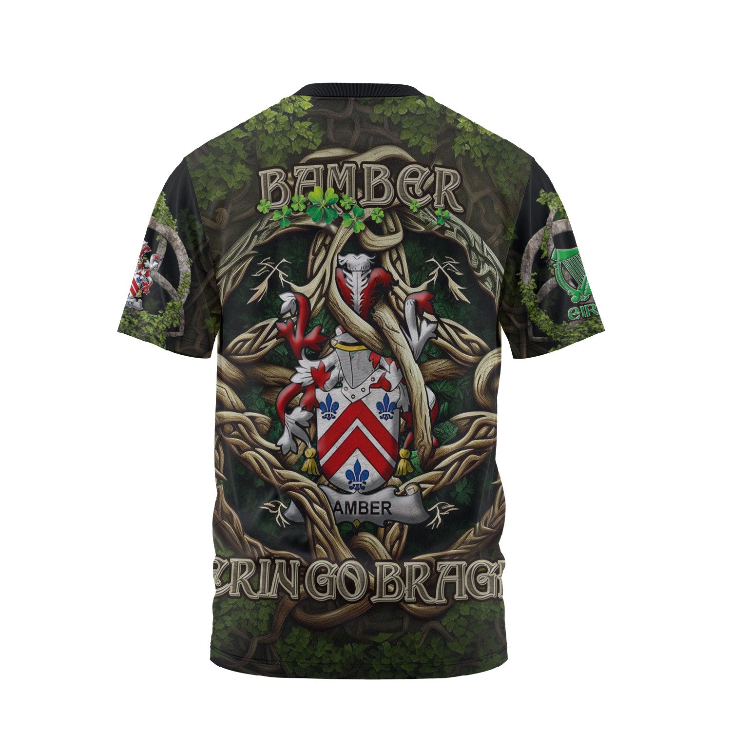 Bamber T-Shirts Ireland Is My Root Style