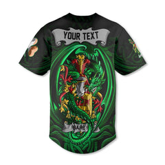 Barby Baseball Jerseys The Green Dragon Of Ireland Style