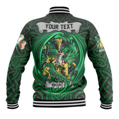 Barker Baseball Jackets The Green Dragon Of Ireland Style
