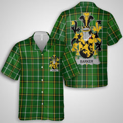 Barker Hawaiian Shirts Crest And National Plaid Style