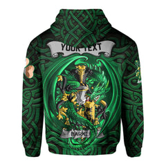 Barker Hoodies The Green Dragon Of Ireland Style