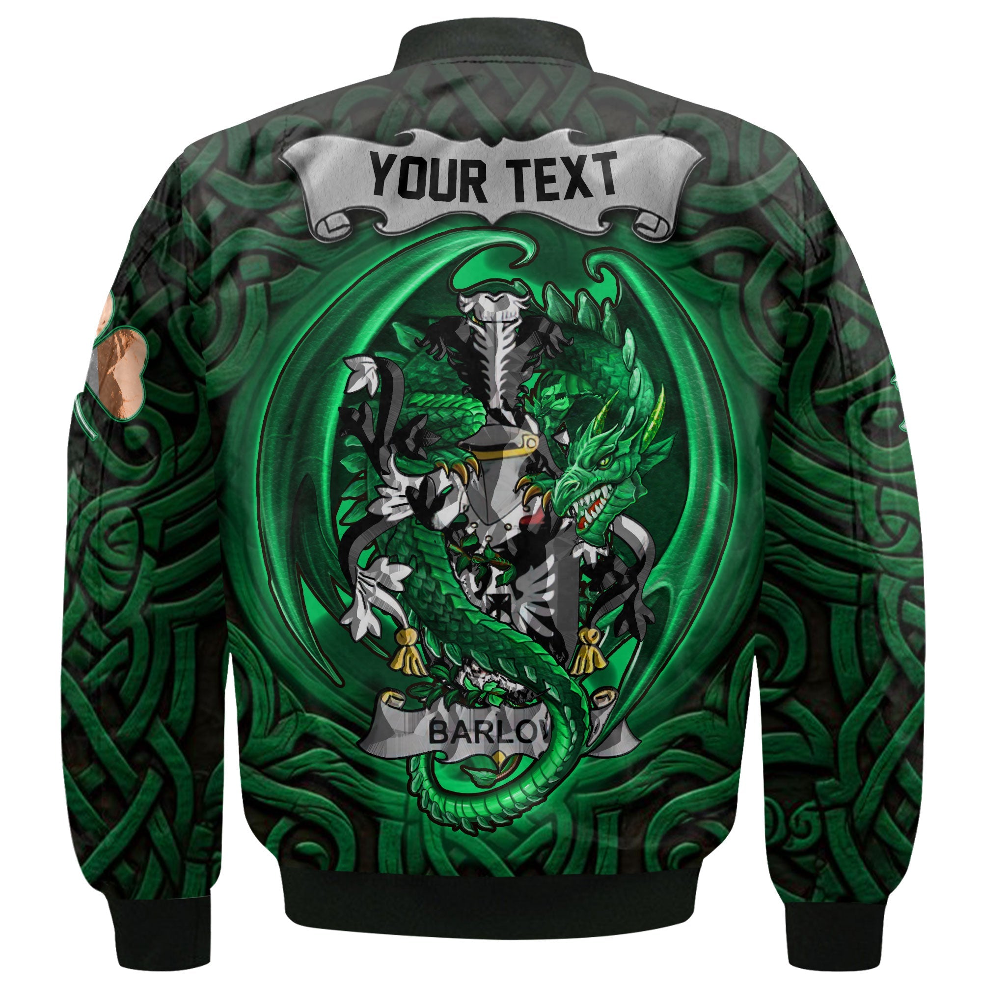 Barlow Bomber Jackets The Green Dragon Of Ireland Style