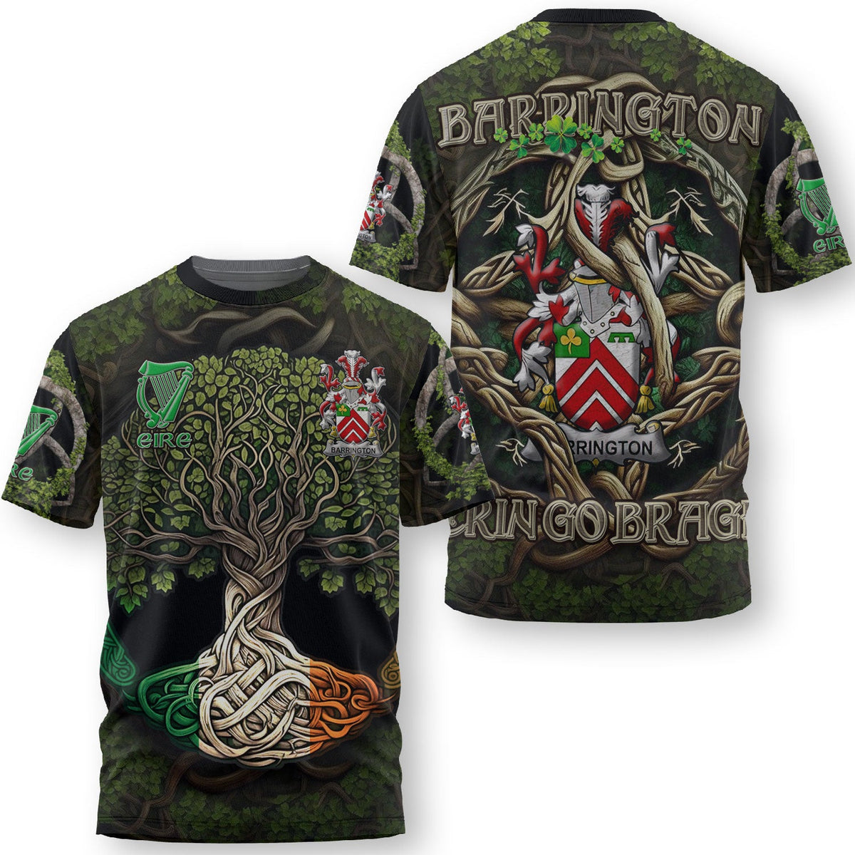 Barrington T-Shirts Ireland Is My Root Style