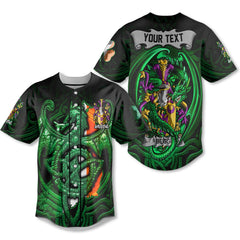 Begg Baseball Jerseys The Green Dragon Of Ireland Style