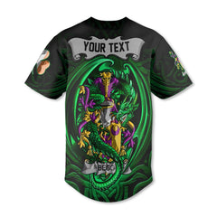 Begg Baseball Jerseys The Green Dragon Of Ireland Style